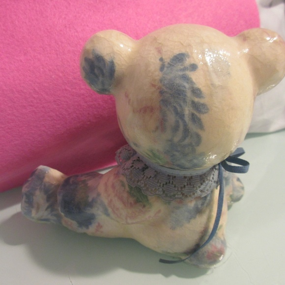 Kozy Kritters Decoupage Bear - Picture 3 of 4
